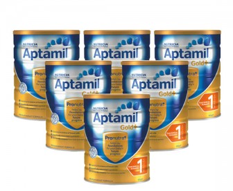 【新西兰直邮包邮】Aptamil 爱他美 金装1段 900克x6罐/箱(0-6个月以上适用) 【奶粉订单收件人身份证号必填】 【新西兰直邮包邮】Aptamil 爱他美 金装1段 900克x6罐/箱(0-6个月以上适用) 【奶粉订单收件人身份证号必填】